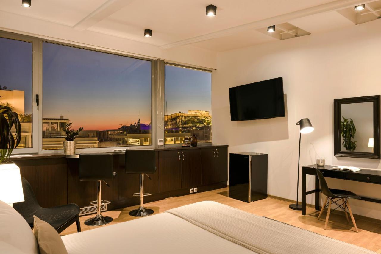 אתונה Aria Acropolis Suites, Troulanda מראה חיצוני תמונה