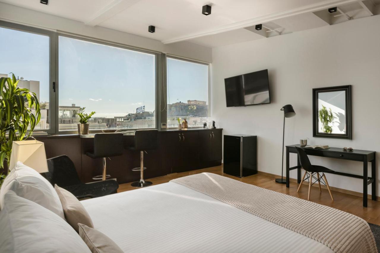 אתונה Aria Acropolis Suites, Troulanda מראה חיצוני תמונה